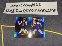 EP9 The School of Hard Knocks Rainbow Holo Pokemon Topps Series 2 Card LP - Image 1