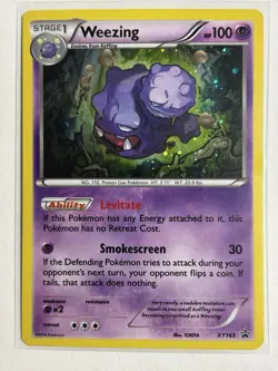 Weezing XY163 - XY Black Star Promo Holo Rare Pokemon Card - Image 1