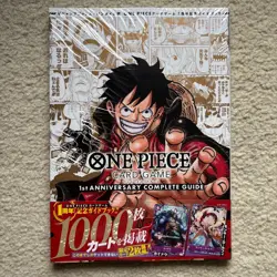 One Piece Card Game 1st 2nd 3rd Anniversary Complete Guide Book w/ 6 Promo Cards - Image 2