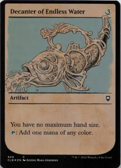Decanter of Endless Water (Showcase) - FOIL - C Commander Legends: Battle for Ba - Image 1