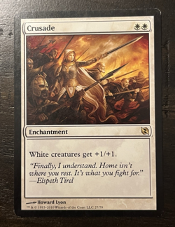 MTG Crusade Duel Decks: Elspeth vs Tezzeret 27/79 Moderate Play Rare! - Image 1