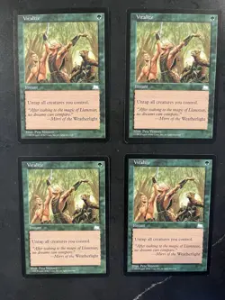 4x Vitalize x4 - Weatherlight - MTG Magic - LP Playset - Image 1