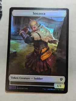 Token - Stangg Twin & Soldier - MTG - DMC 021/026 & DMU 004/026 - FOIL - Image 2