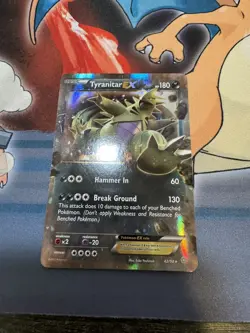 Pokemon TCG -Tyranitar EX - 42/98 - Ultra Rare - Ancient Origins - Image 3