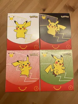 2021 Pokemon 25th Anniversary McDonald’s Kids Happy Meal Toy Booster Pack x1 NEW - Image 1