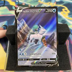 Pokemon TCG - Ice Rider Calyrex V TG14/TG30 Astral Radiance Near Mint - Image 1