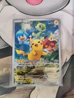 🔥Carte Pokemon Pikachu SVP027 AR Promo Ecarlate et Violet Francais Neuf - Image 1