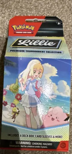 Pokemon TCG Lillie Premium Tournament Collection New & Sealed - Image 1