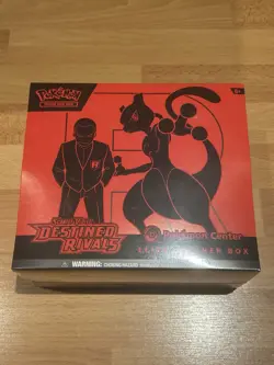 Pokemon Destined Rivals Pokemon Center Exclusive ETB Elite Trainer Box - Image 1