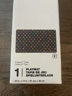 Pokemon TCG: Kanto Pixels Playmat (Pokemon Center Exclusive) - New Unopened - Image 1