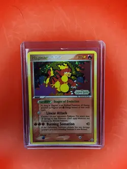 2006 Pokemon Magmar Holo #21/92 - EX Legend Maker - Excellent Lightly Played - Image 2