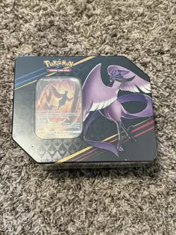 Crown Zenith Tin Factory Sealed Pokemon Galarian Articuno 2023 - Image 1