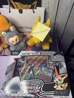 Pokemon TCG Black Bolt & White Flare Unova Victini Illustration Collection Box - Image 2