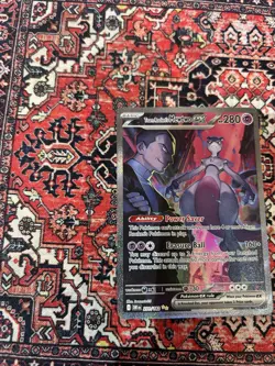 Pokemon TCG Destined Rivals Team Rocket's Mewtwo EX 231/182 Pack Fresh Mint - Image 5