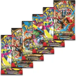 Pokemon Mega Entwicklung Booster Bundle (6 Booster) Deutsch OVP, Sealed - Image 4