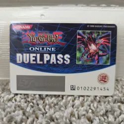 YuGiOh NEW 1996 kazuki takahashi online Duelpass Sealed Red-Eyes Black Dragon - Image 2