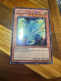 Photon Wyvern PRC1-EN015 1st Edition Secret Rare LP + BONUS - Image 1