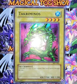 Yugioh Takriminos MP1-006 Super Rare McDonald's Promo Holo Bleed Konami 2002 NM - Image 5