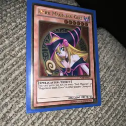 Yugioh! LP Dark Magician Girl - PGLD-EN033 - Gold Rare - 1st Edition Light Play - Image 1