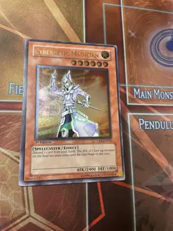 Yugioh! Cybernetic Magician CRV-EN016 Ultimate Rare 1st Edition NM - Image 1