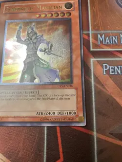 Yugioh! Cybernetic Magician CRV-EN016 Ultimate Rare 1st Edition NM - Image 2