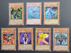 Yugioh Card Lot x7: Assorted Old Ultra Rares - Image 1