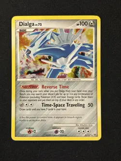 Dialga Lv. 72 5/127 Holo Rare Platinum Pokemon Card - Image 1
