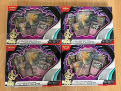 4 x Pokemon TCG: Mimikyu Ex Box Booster Packs & Promo Cards NEW SEALED In Hand - Image 1