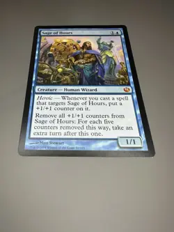 Sage of Hours LP Journey Into Nyx JOU MTG Mythic Rare Human Wizard Magic Card - Image 3