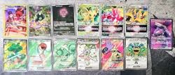 Lot of 13 Full Art EX, VSTAR, and Illustration Rare Pokemon Cards NM/M - Image 1