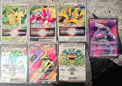 Lot of 13 Full Art EX, VSTAR, and Illustration Rare Pokemon Cards NM/M - Image 3