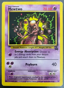 Mewtwo 14/53 WoTC Promo | HP | Pokemon Trading Card TCG - Image 1