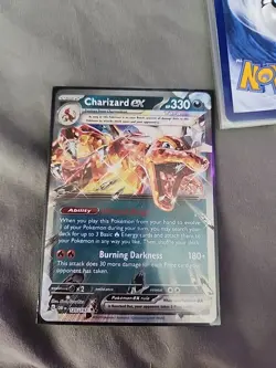 Pokemon TCG Charizard EX Obsidian Flames Double Rare Card 125/197 - Image 1