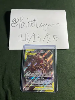 Umbreon & Darkrai GX SM241 Pokemon TCG Holo Card Near Mint Condition - Image 3