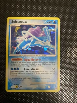 Suicune Secret Wonders 19/132 Cracked Ice Holo Pokemon Card - Image 1