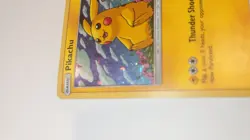 Pokemon Sun & Moon Black Star Promo Card Pikachu SM206 Holo Foil TCG T273 - Image 2
