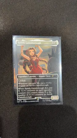 Aerith Gainsborough RC Promo Nonfoil MTG x Final Fantasy - Image 1