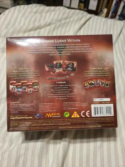 MTG Magic Original Innistrad Fat Pack Bundle Box Factory Sealed w/ 9 Packs RARE - Image 2