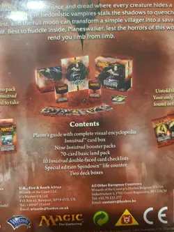 MTG Magic Original Innistrad Fat Pack Bundle Box Factory Sealed w/ 9 Packs RARE - Image 4