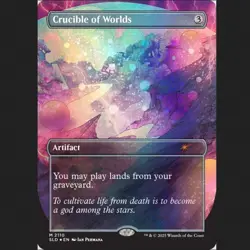 Magic The Gathering Secret Lair Alien Auroras GALAXY FOIL New SEALED - Image 2
