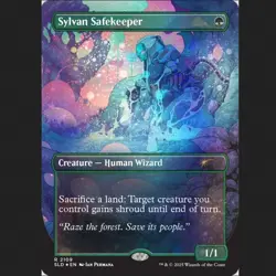 Magic The Gathering Secret Lair Alien Auroras GALAXY FOIL New SEALED - Image 4
