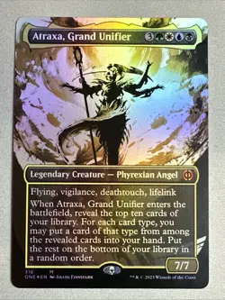 MTG / Atraxa, Grand Unifier / ONE / #316 / FOIL (Showcase) / Mythic / NM - Image 1