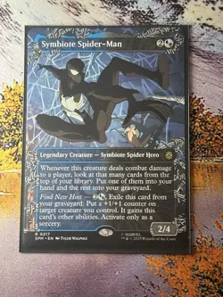x1 Symbiote Spider-Man - Borderless - Marvel's Spider-Man - NM - MTG - Image 4