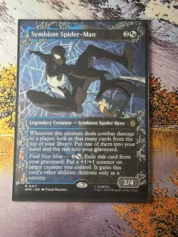 x1 Symbiote Spider-Man - Borderless - Marvel's Spider-Man - NM - MTG - Image 5
