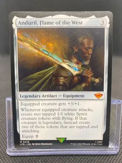 MTG Anduril, Flame of the West - Lord of the Rings NM/Reg English - Image 1