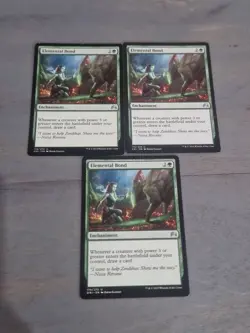 X3 Elemental Bond - Magic Origins - Uncommon - NM to LP (see pics) MTG - Image 1