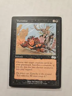 Victimize - Urza's Saga - MP - Uncommon - Sorcery - MTG Magic - Image 1