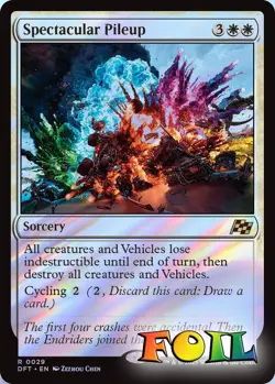 Spectacular Pileup 0029 MTG Aetherdrift Rare NP Foil - Image 1