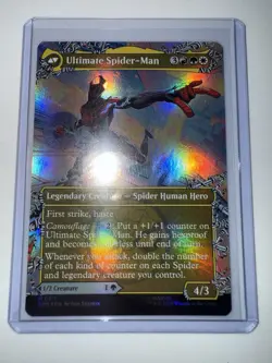 MTG Miles Morales Ultimate Spider-Man M 0211 Foil - NM - Image 2