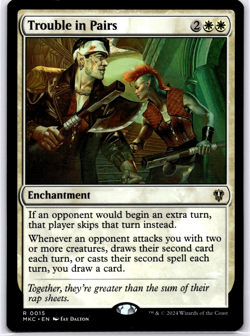 Trouble in Pairs Regular NM MTG - Image 1